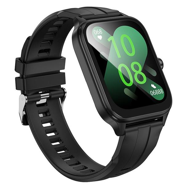 Smartwatch Hoco 1,95" TFT IPX4 z funkcją rozmowy Y27 czarny