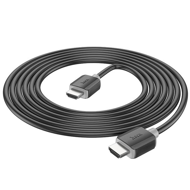 Kabel HDMI do HDMI Hoco ver. 2.0 4K/60Hz 1 m US08 czarny