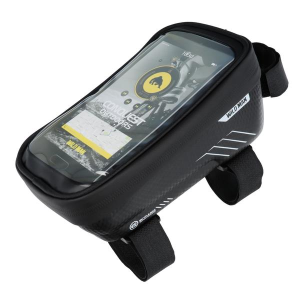 WILDMAN sakwa rowerowa na ramę na zamek  E2 1L ( 4" - 7" ) czarna