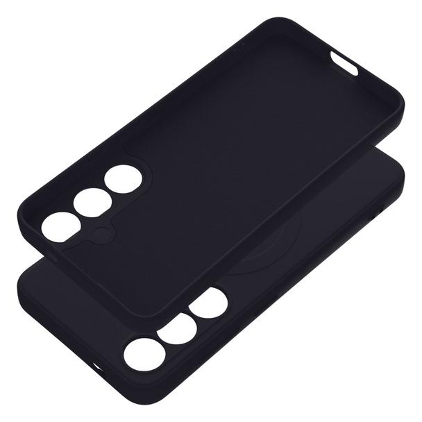 Futerał do Samsung S24 Silicone Mag Cover zgodny z MagSafe czarny