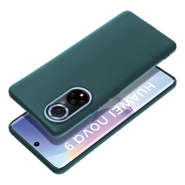 Futerał MATT do Huawei Nova 9 / Honor 50 ciemnozielony