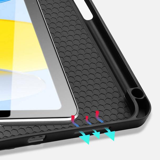 DUX DUCIS etui DOMO składane z miejscem na rysik do iPad 10 (2022) czarne