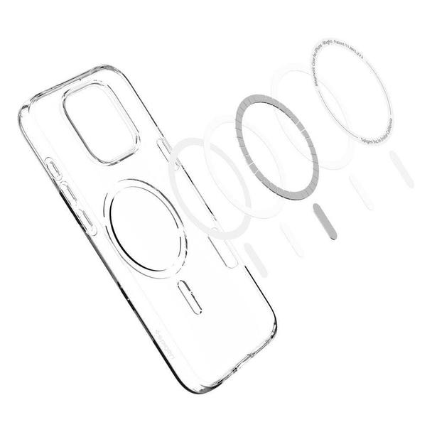 SPIGEN futerał LIQUID CRYSTAL MAG kompatybilny z MagSafe do IPHONE 16 Pro Max clear