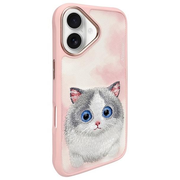 NIMMY futerał BIG EYED PET 2.0 Cat do IPHONE 16 różowy