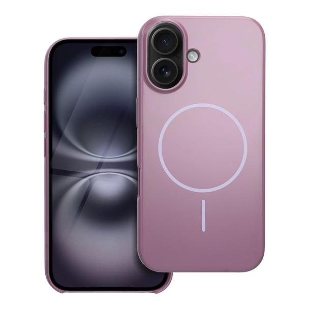 Etui na iPhone 16 Glossy Mag Cover zgodny z MagSafe fioletowe