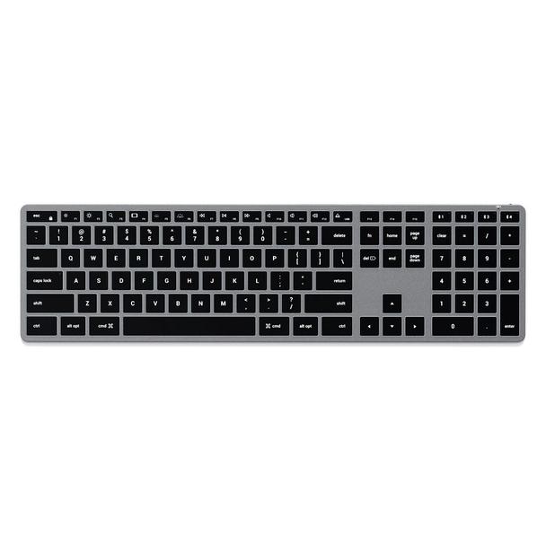 Klawiatura bezprzewodowa QWERTY Satechi Slim X3 ST-BTSX3M szara