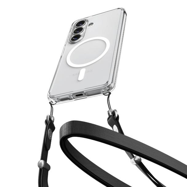 SPIGEN futerał ULTRA HYBRID MAG kompatybilny z MagSafe do S26 clear / white