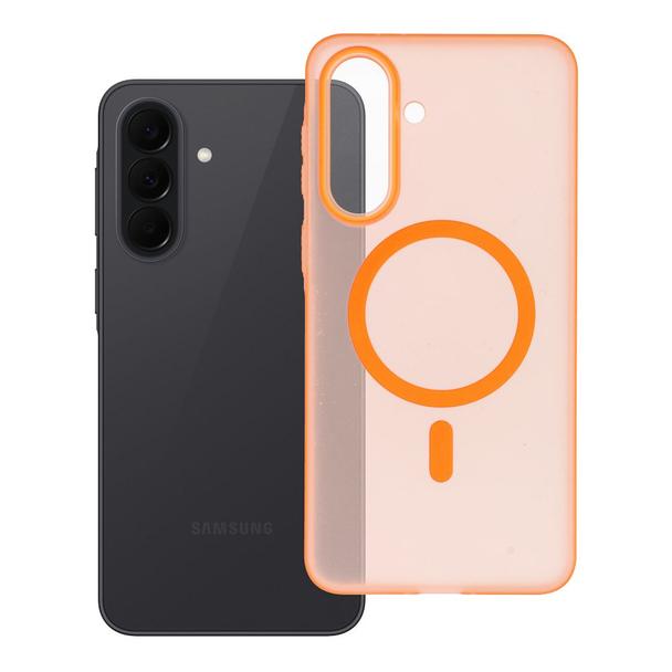 Etui na Samsung A37 Go Orange zgodne z MagSafe pomarańczowe