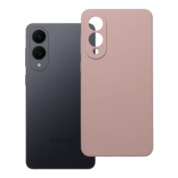Futerał do Samsung S25 EDGE Silicone 2mm pudrowy róż