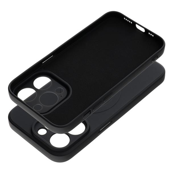 Futerał do iPhone 14 PRO Silicone Mag Cover zgodny z MagSafe czarny