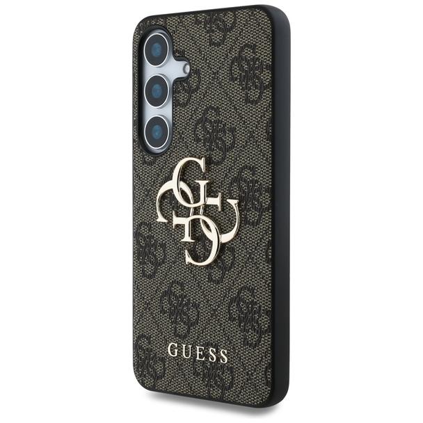 GUESS futerał do SAMSUNG S25 GUHCS25S4GMGBR (4G PU Big Logo) brązowy