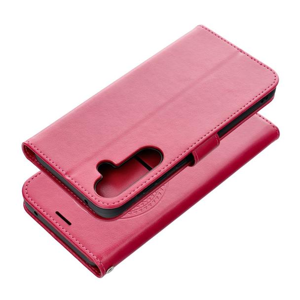 Etui z klapką na Samsung A35 5G Mezzo Book łapacz snów magenta