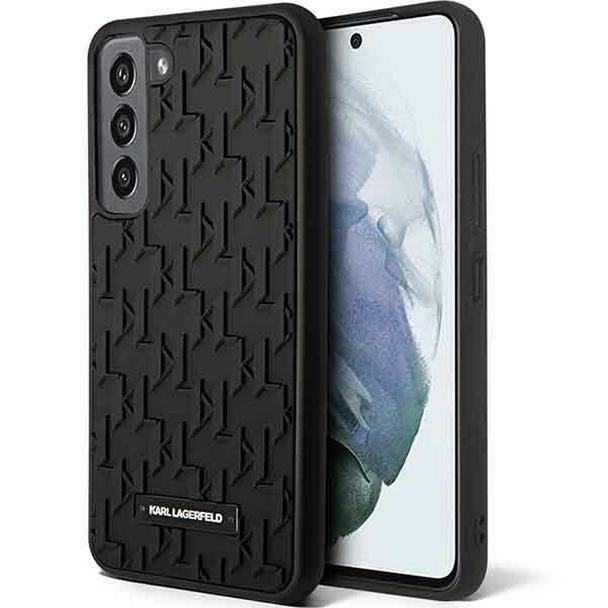 KARL LAGERFELD futerał do SAMSUNG S23 KLHCS23SRUPKLPK (Rubber Mono Logo Plate) czarny