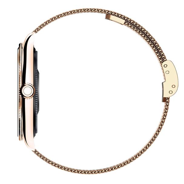 Smartwatch TITMO O-170 (AMOLED, bluetooth call, pasek stal szlachetna gold mesh) złoty 0INT