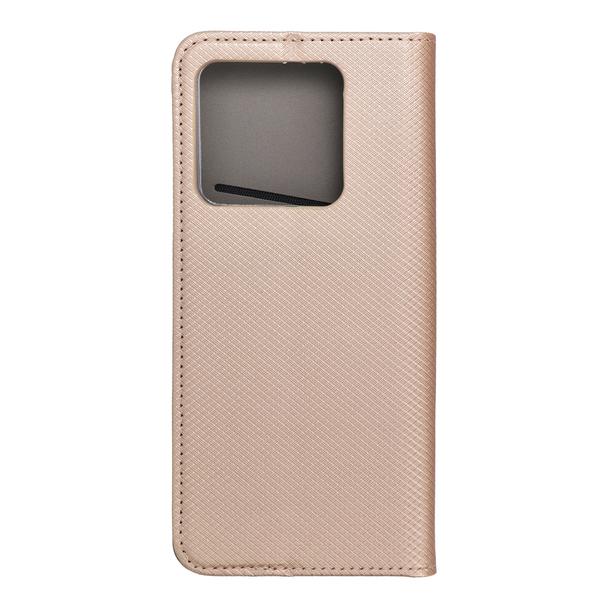 Etui z klapką na Xiaomi 14T Smart Case Book złote