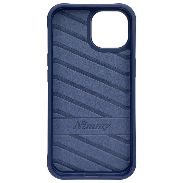 NIMMY futerał GLASSES COOL CAT do IPHONE 15 niebieski