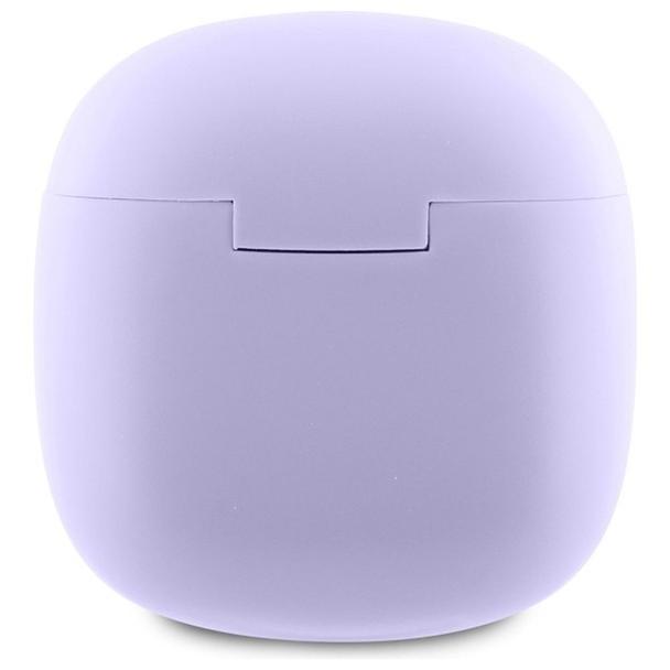 GUESS słuchawki bezprzewodowe bluetooth TWS GUTWSJ14ESGU (Printed Classic Logo) fioletowe