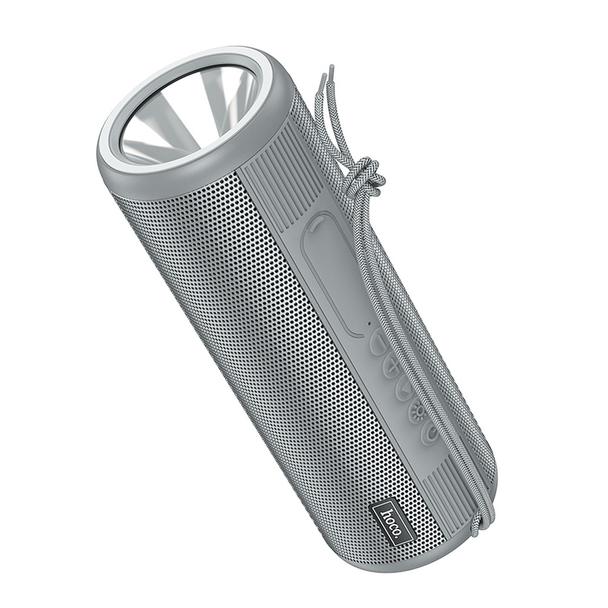 Głośnik bluetooth z latarką 2 x 15W 2h Hoco HC11 szary