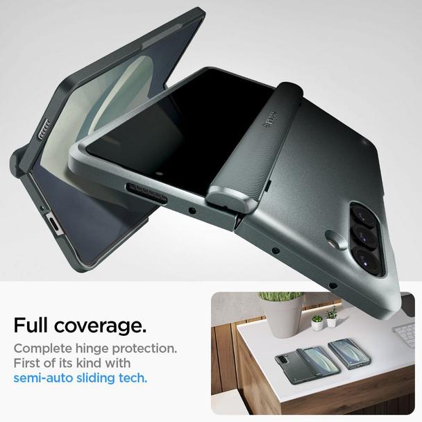 SPIGEN futerał SLIM ARMOR PRO do SAMSUNG Z Fold 5 abyss green