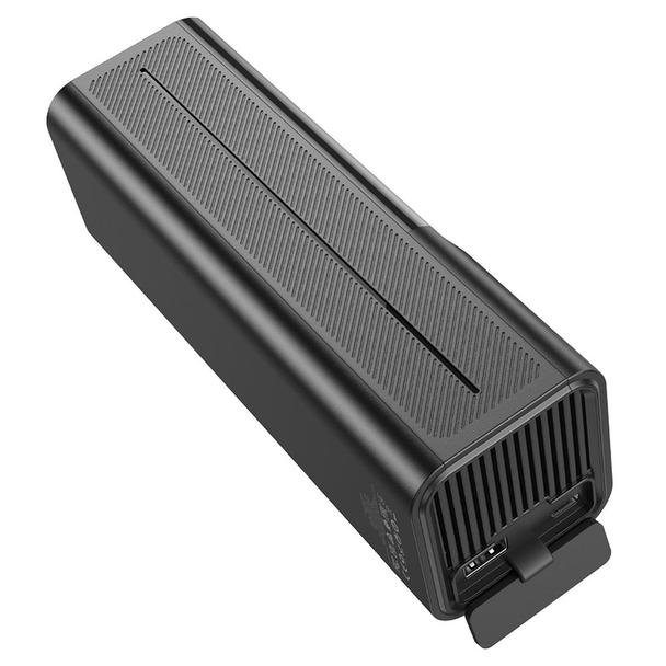 Kompresor samochodowy Hoco bezprzewodowy 5000mAh ZP7 czarny