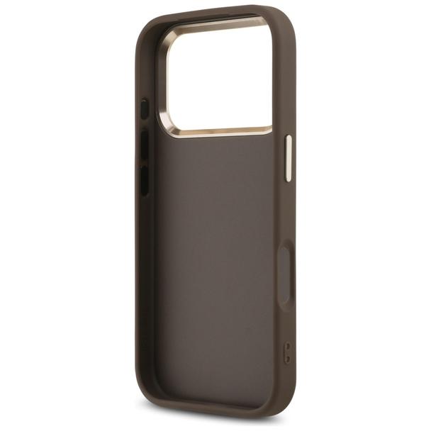 GUESS futerał do IPHONE 18 Pro Max / 17 Pro Max GUE005488 (PU W/ Big 4G Classic Logo) brązowy złoty