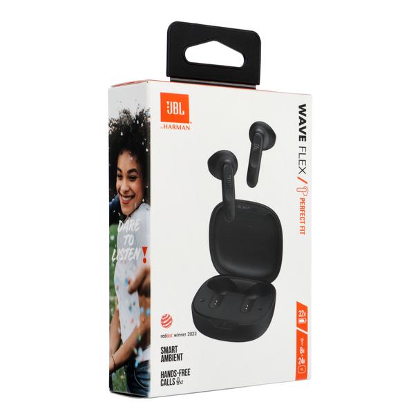 Słuchawki bezprzewodowe douszne JBL Wave Flex JBLWFLEXBLK czarne
