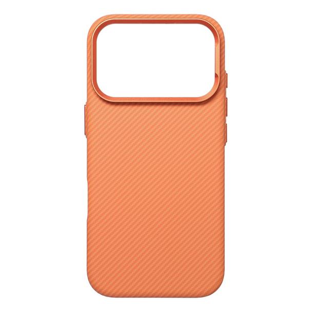 Etui na iPhone 18 Pro / 17 Pro K-Look zgodne z MagSafe pomarańczowe