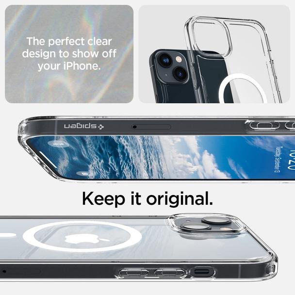 Futerał SPIGEN Ultra Hybrid Mag do IPHONE 14 white