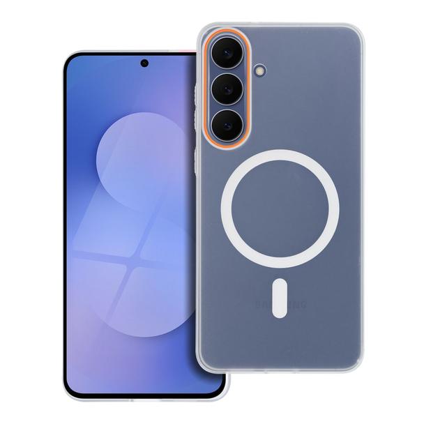 Futerał do Xiaomi Redmi Note 15 4G Go Orange zgodny z MagSafe transparentny