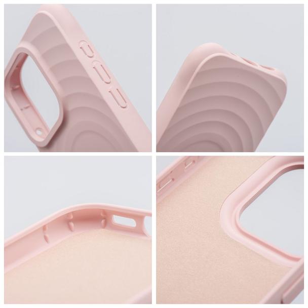 Silicone Zephyr Mag Cover kompatybilny z MagSafe do IPHONE 14 różowy