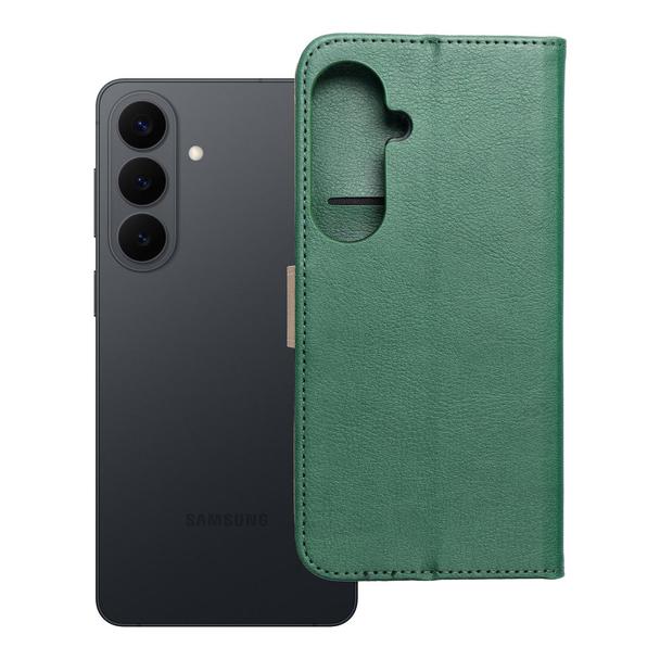 Etui z klapką na Samsung S26 PLUS Split Book zielono-złote