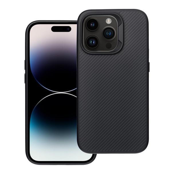 Etui na iPhone 14 PRO Carbon Elite Mag Cover zgodny z MagSafe czarny