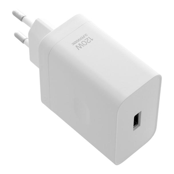 Oryginalna Ładowarka Sieciowa Oppo SuperVOOC VCBBOAEH 120W Power Adapter biała bulk
