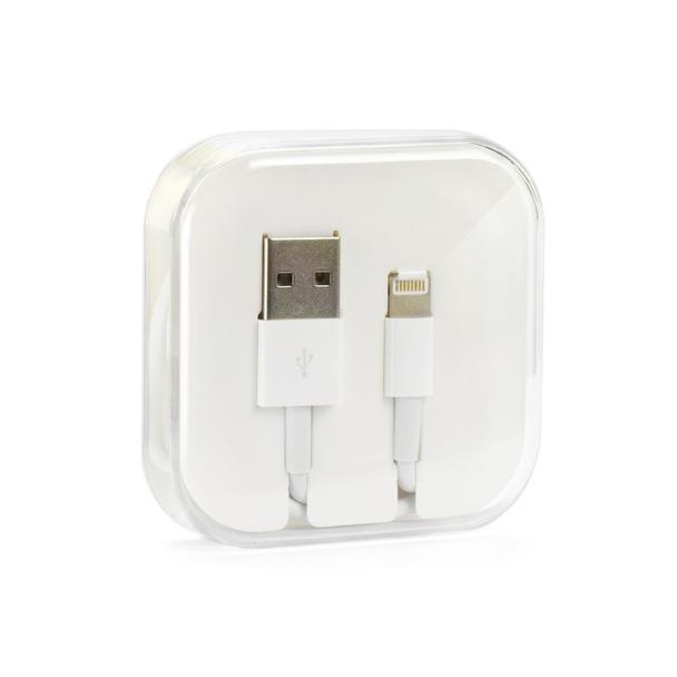 Kabel USB A do Lightning 1A 1 m HD4 box biały