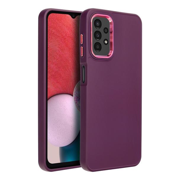 Futerał do Samsung A13 4G Frame fioletowy