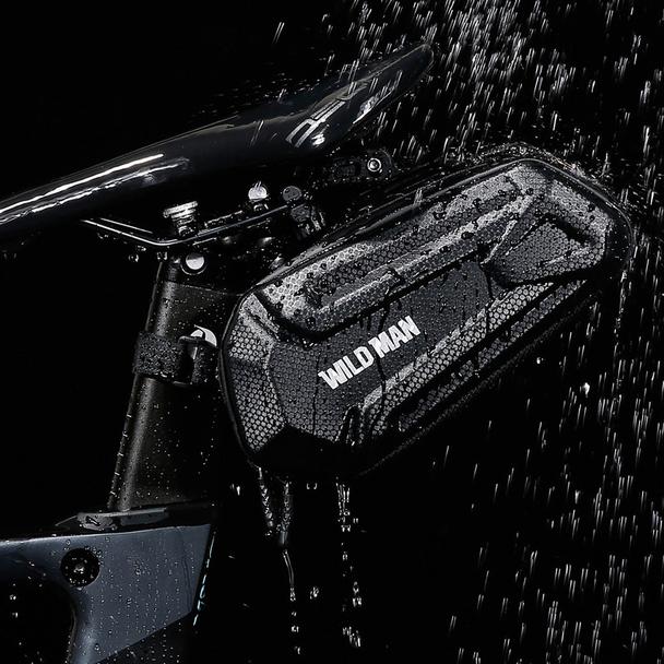 WILDMAN sakwa rowerowa pod siodełko na zamek 1,2L XT7 czarna