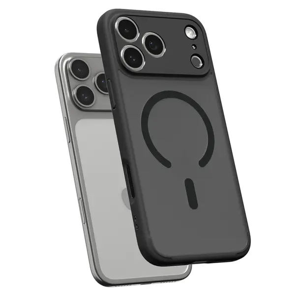 SPIGEN futerał ULTRA HYBRID MAG kompatybilny z MagSafe do IPHONE 17 Pro frost black