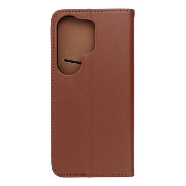 Etui z klapką na Samsung S26 ULTRA Smart Pro Book skórzane brązowe