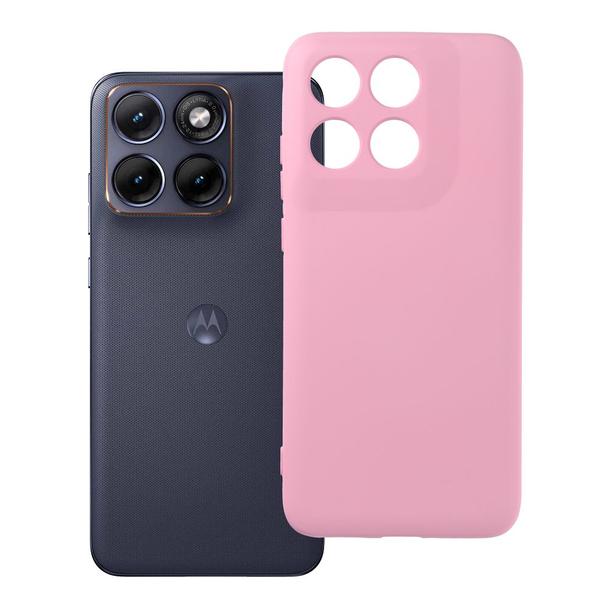 Etui na Motorola Edge 70 Fusion Silicone pudrowy róż