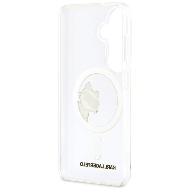 KARL LAGERFELD futerał do SAMSUNG S26 Plus KLHMS26M6HCPSCT (Magnetic IML Peekaboo Choupette) transparentny