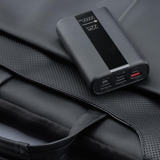 Powerbank Forcell F-Energy Energo P20K2 QC3.0 PD 3A 22,5W 20000 mAh czarny 0INT