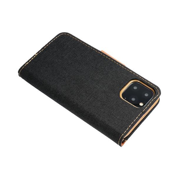 Etui z klapką Samsung A14 4G / A14 5G Canvas Book czarne