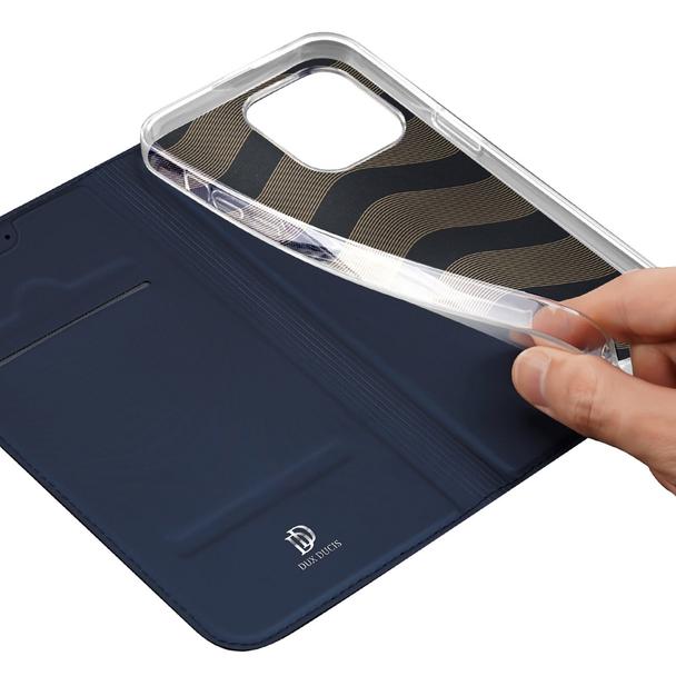 DUX DUCIS kabura SKIN PRO do IPHONE 15 niebieska
