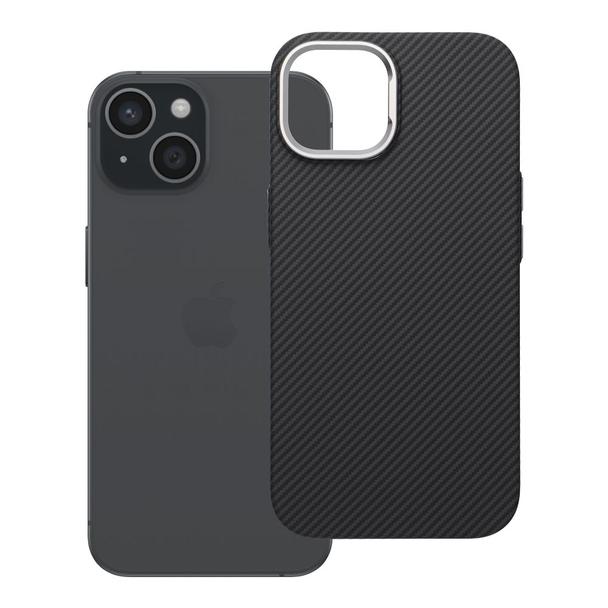 Etui na iPhone 15 K-Look zgodne z MagSafe czarne