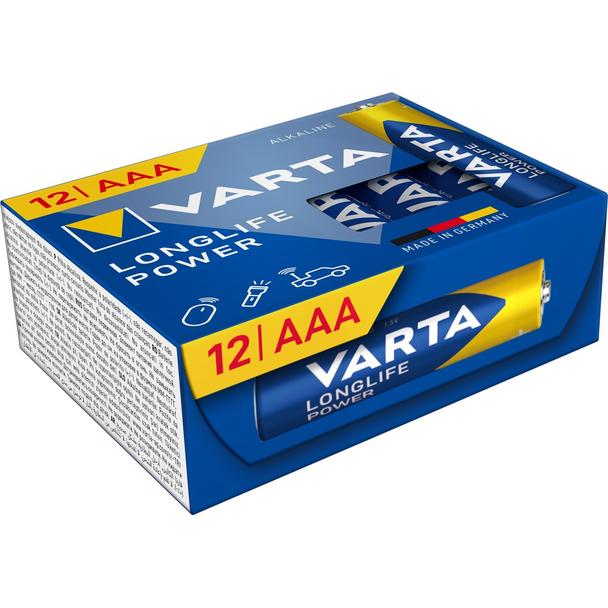 VARTA bateria alkaliczna R3 (AAA) Longlife Power 12 szt