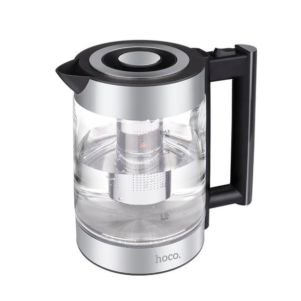 Czajnik elektryczny Hoco 1,8L HA01A szkło / stainless steel