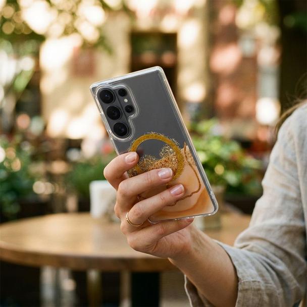 Etui na Samsung S26 Golden zgodne z MagSafe złote