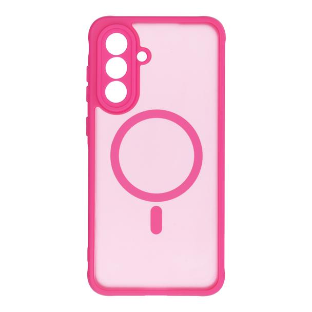 Futerał do Samsung S25 PLUS Full Matte Mag Cover zgodny z MagSafe różowy