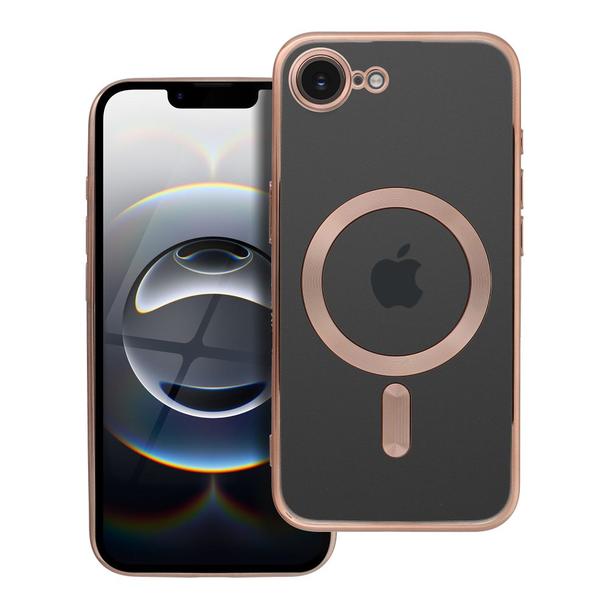Futerał do iPhone SE 2025 Electro Mag Cover zgodny z MagSafe brązowy