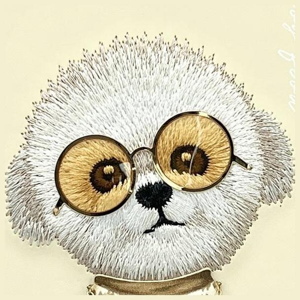 NIMMY futerał GLASSES COOL DOG do IPHONE 15 khaki